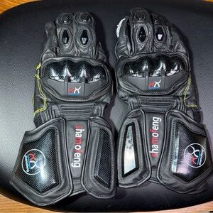 Shamofeng Black Motorcycle Gloves New